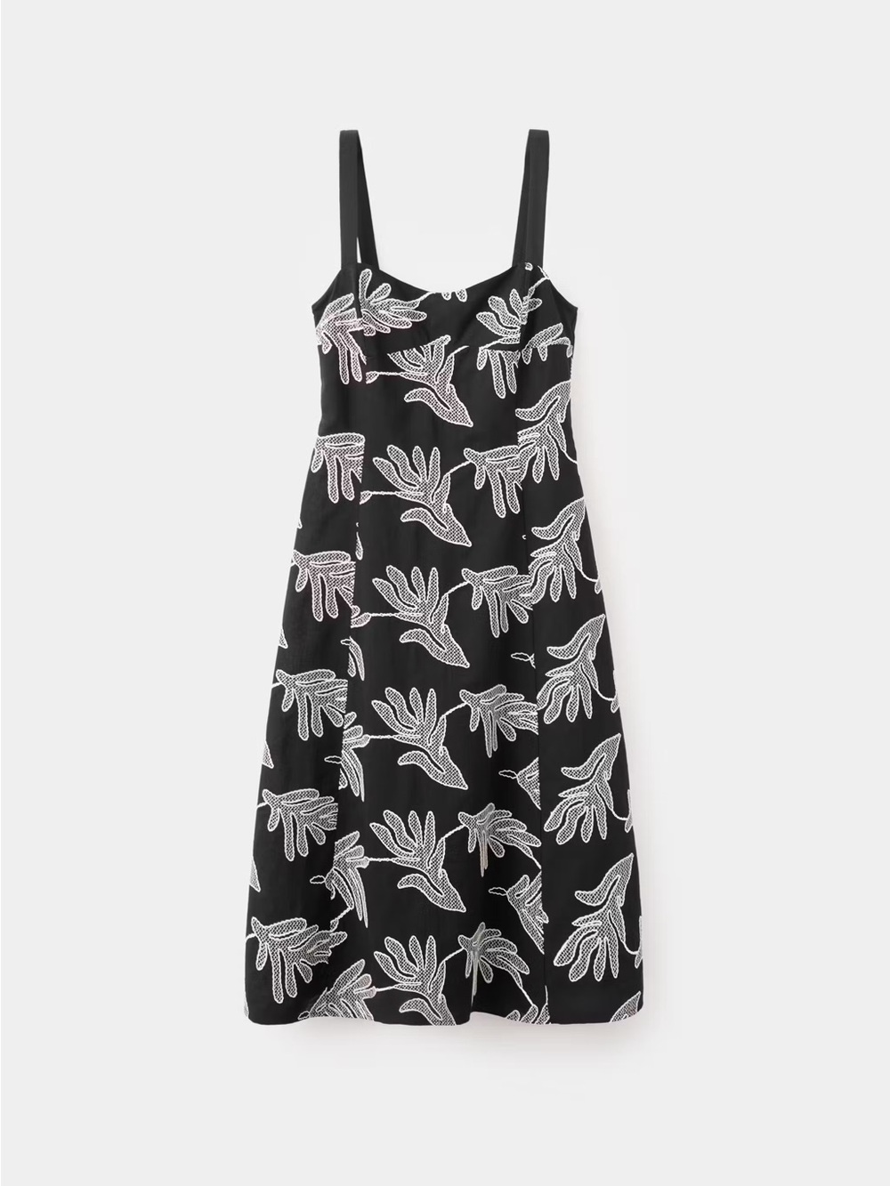 NWT (size 6) MANGO LORAL EMBROIDERY DRESS - Picture 5 of 11
